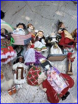 Handmade Souvenir Doll Lot