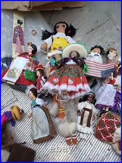 Handmade Souvenir Doll Lot