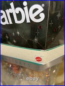Happy Holidays Barbie Doll Collector 1988-2000 & 6 Matching &ornaments