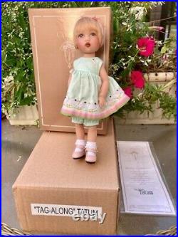 Helen Kish Tag Along Tatum 8Doll Signed, COA, MINT, LE, Box & Shipper Box