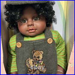 Heritage Mint Sweet & Innocent Collection Black African American Boy Doll RARE