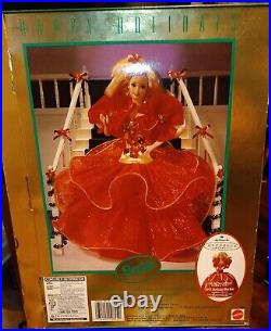 Holiday Barbies 1993,1994,1995 And Barbie 2000 Collector Edition