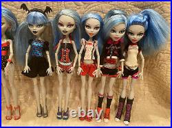 Huge 15 doll lot all different Ghoulia Yelps Clothing Shoes Accessories Diary