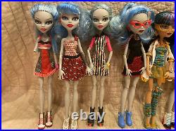 Huge 15 doll lot all different Ghoulia Yelps Clothing Shoes Accessories Diary