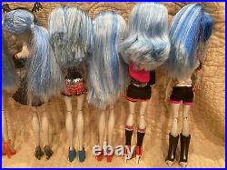 Huge 15 doll lot all different Ghoulia Yelps Clothing Shoes Accessories Diary