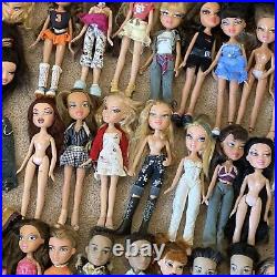 Huge Bratz Dolls Lot of 71 Dolls + Hundreds Of Accessories Clothing Shoes