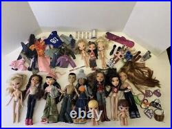 Huge Bratz Dolls MGA Lot Dolls + Clothes & Accessories Read/See Pics