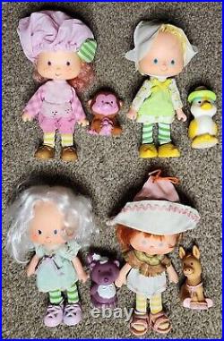 Huge Collection of vintage Kenner Strawberry Shortcake Dolls PVC Figures & More