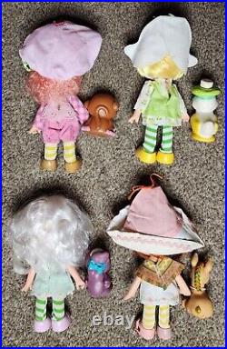 Huge Collection of vintage Kenner Strawberry Shortcake Dolls PVC Figures & More