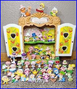 Huge Collection of vintage Kenner Strawberry Shortcake Dolls PVC Figures & More