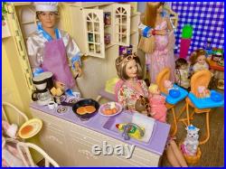 Huge Happy Family Lot Gift Set Midge Belly&Baby, Alan & Ryan, Grandparents