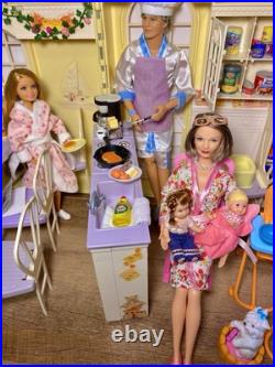 Huge Happy Family Lot Gift Set Midge Belly&Baby, Alan & Ryan, Grandparents