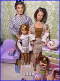 Huge Happy Family Lot Gift Set Midge Belly&Baby, Alan & Ryan, Grandparents