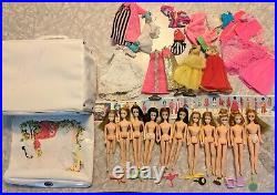 Huge Lot 11 Topper Dawn Dolls Clothing Lunchbox shoes model dancing accessories