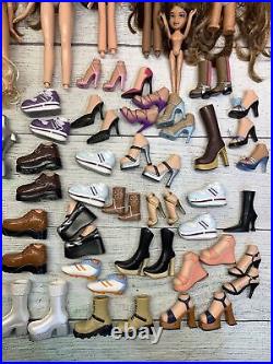 Huge Lot Of Vintage 2001 BRATZ 29 Dolls Clothing Shoes Accessories AS IS LOOK