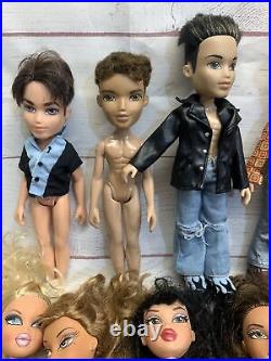 Huge Lot Of Vintage 2001 BRATZ 29 Dolls Clothing Shoes Accessories AS IS LOOK