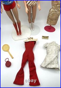 Huge Vintage 1964 Midge & 1970s-80s Barbie Fashion Dolls, Case, & Clothing Lot