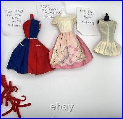 Huge Vintage 1964 Midge & 1970s-80s Barbie Fashion Dolls, Case, & Clothing Lot