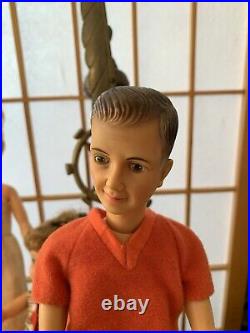 IDEAL TAMMY DOLLS Family LOT 5 Dolls Mom, Tammy, Ted &Pepper Labeled Outfits
