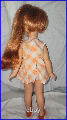 Ideal Cricket Doll 16 Crissy Grow hair Family 1970s/outfits/shoes/in Box
