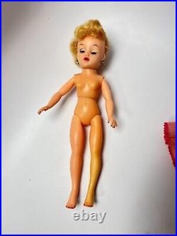 Ideal Little Miss Revlon 10.5 Doll with Case Outfits Tag Blonde Magic Touch VTG