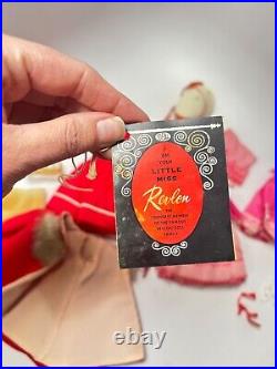 Ideal Little Miss Revlon 10.5 Doll with Case Outfits Tag Blonde Magic Touch VTG