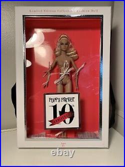 Integrity Toys Midnight Decadence 10th Anniversary Poppy Parker Doll Nude Mint