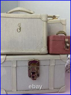 Jackie Kennedy Madame Alexander 3cases Vanity&chair2outfits Beautiful Set-rare