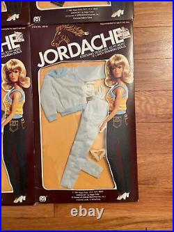 Jordache Lot of 4 Fashion Sets For 11.5 Fashion Dolls Mego 1981