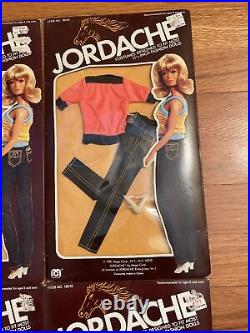 Jordache Lot of 4 Fashion Sets For 11.5 Fashion Dolls Mego 1981