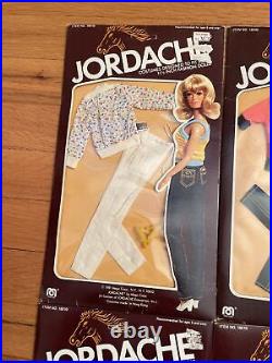 Jordache Lot of 4 Fashion Sets For 11.5 Fashion Dolls Mego 1981