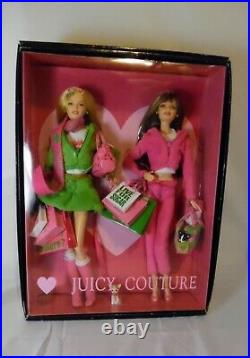 Juicy Couture Barbie Dolls NRFB G8079