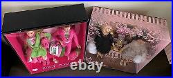 Juicy Couture Beverly Hills P&G Barbie 4 Dolls Gold Label 2004 & 2008 NRFB