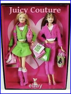 Juicy Couture Love P & G Barbie 2 Doll Set Gold Label 2004 Rare NRFB