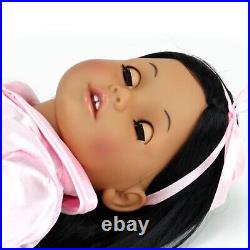 Julia 18 Posable Soft Bodied vinyl play doll with Dark Brown Hair & Eyes