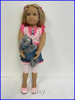 Kidz N Cats Doll Y10051 Sonja Hartmann 18 inch withBox MINT 2nd Outfit Cat Mirelle