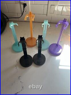 LOL OMG (6)/Rainbow High(3) Dolls Lot + Tons Of Accessories 2 Electronic Pieces