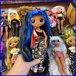 LOL OMG Doll Lot of 18 Dolls & Mixed Accessories! HUGE! Super Nice! MGA Surprise