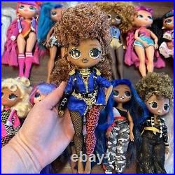 LOL OMG Doll Lot of 18 Dolls & Mixed Accessories! HUGE! Super Nice! MGA Surprise