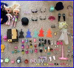 LOL Surprise OMG Fashion Dolls Lot Of 25+ Dolls Plus Accessories HUGE Furniture