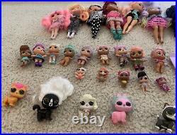 LOL Surprise OMG Fashion Dolls Lot Of 25+ Dolls Plus Accessories HUGE Furniture