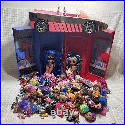 LOL Surprise OMG, Rainbow High Dolls Lot Of Dolls & Accessories