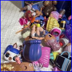 LOL Surprise OMG, Rainbow High Dolls Lot Of Dolls & Accessories