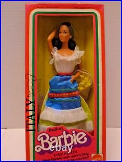 LOT 9 Barbie Dolls Of The World 1979-1983 France India Spain Italy +4 & Hawaiian