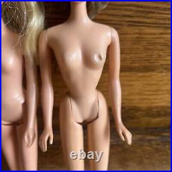 LOT Of 7 Vintage Barbie Twist N Turn 1960's Barbie