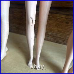 LOT Of 7 Vintage Barbie Twist N Turn 1960's Barbie