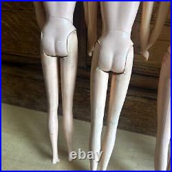 LOT Of 7 Vintage Barbie Twist N Turn 1960's Barbie