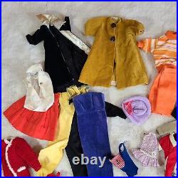 LOT Vtg 1960's Mattel BARBIE Ponytail #4 & Skipper Doll with Original Outfits +Ken