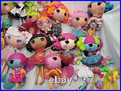 Lalaloopsy Dolls Lot Full Size Dolls Lot Of 18 Pcs + Accessories
