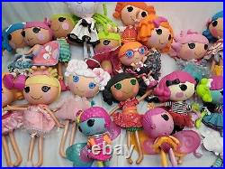 Lalaloopsy Dolls Lot Full Size Dolls Lot Of 18 Pcs + Accessories